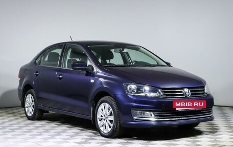 Volkswagen Polo VI (EU Market), 2016 год, 1 311 000 рублей, 3 фотография