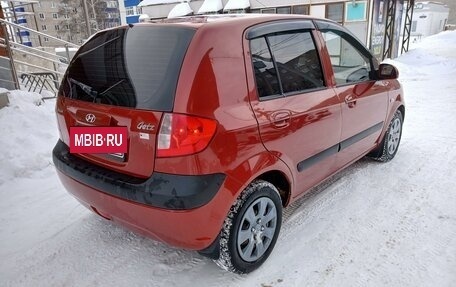 Hyundai Getz I рестайлинг, 2008 год, 495 000 рублей, 11 фотография