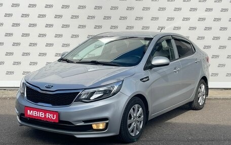 KIA Rio III рестайлинг, 2015 год, 930 000 рублей, 1 фотография