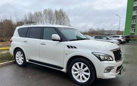 Infiniti QX80 I рестайлинг, 2016 год, 3 500 000 рублей, 16 фотография