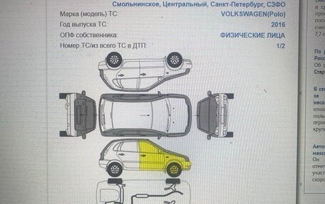 Volkswagen Polo VI (EU Market), 2016 год, 725 000 рублей, 16 фотография