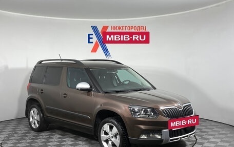 Skoda Yeti I рестайлинг, 2015 год, 1 398 000 рублей, 2 фотография