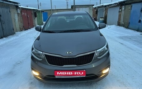 KIA Rio III рестайлинг, 2016 год, 1 320 000 рублей, 1 фотография