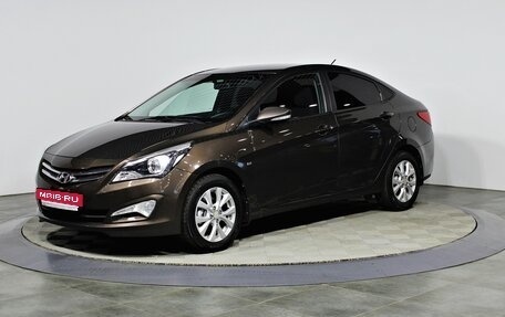 Hyundai Solaris II рестайлинг, 2015 год, 1 077 000 рублей, 1 фотография