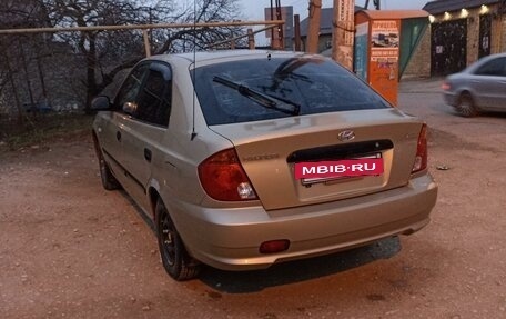 Hyundai Accent II, 2003 год, 490 000 рублей, 3 фотография