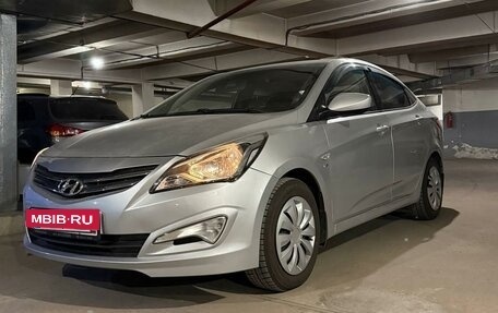 Hyundai Solaris II рестайлинг, 2014 год, 1 100 000 рублей, 3 фотография