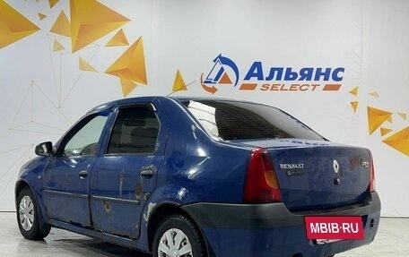 Renault Logan I, 2006 год, 200 000 рублей, 5 фотография