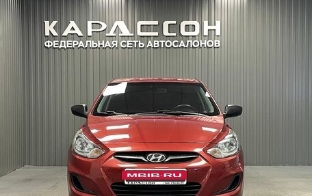 Hyundai Solaris II рестайлинг, 2011 год, 860 000 рублей, 3 фотография