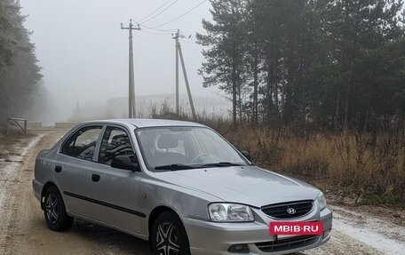 Hyundai Accent II, 2007 год, 400 000 рублей, 3 фотография