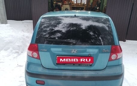 Hyundai Getz I рестайлинг, 2004 год, 375 000 рублей, 2 фотография