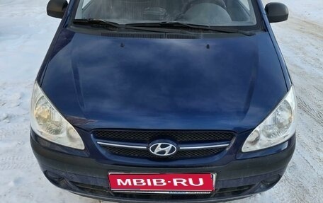 Hyundai Getz I рестайлинг, 2008 год, 480 000 рублей, 1 фотография