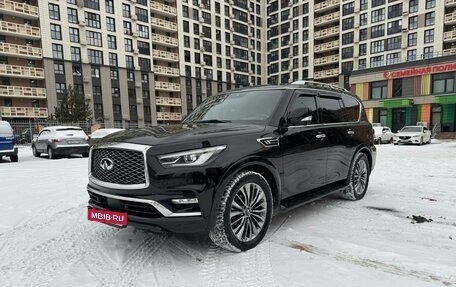 Infiniti QX80 I рестайлинг, 2020 год, 7 000 000 рублей, 19 фотография