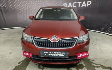 Skoda Rapid I, 2016 год, 945 000 рублей, 2 фотография