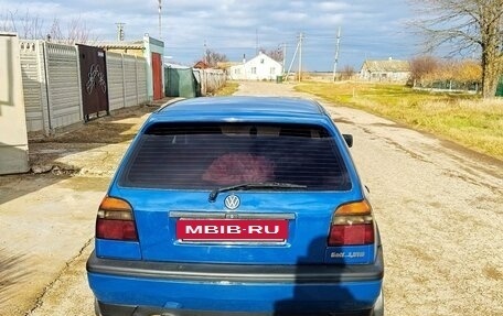 Volkswagen Golf III, 1993 год, 500 000 рублей, 4 фотография