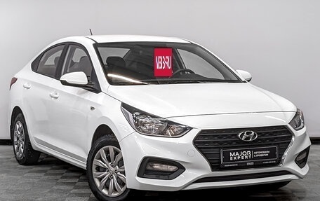 Hyundai Solaris II рестайлинг, 2018 год, 1 335 000 рублей, 3 фотография