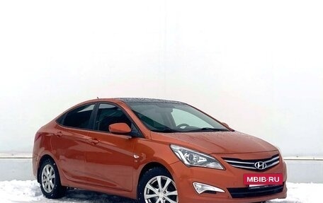 Hyundai Solaris II рестайлинг, 2014 год, 896 700 рублей, 3 фотография