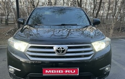 Toyota Highlander III, 2012 год, 2 150 000 рублей, 1 фотография