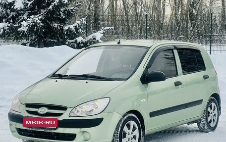 Hyundai Getz I рестайлинг, 2008 год, 485 000 рублей, 1 фотография