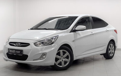 Hyundai Solaris II рестайлинг, 2012 год, 825 000 рублей, 1 фотография