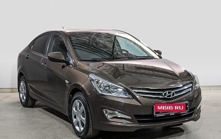 Hyundai Solaris II рестайлинг, 2015 год, 1 050 000 рублей, 3 фотография