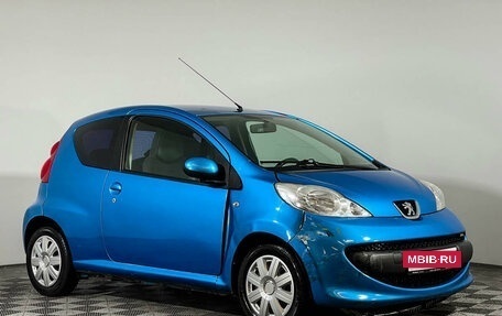 Peugeot 107 I рестайлинг, 2007 год, 415 800 рублей, 3 фотография