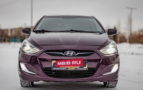 Hyundai Solaris II рестайлинг, 2013 год, 807 500 рублей, 3 фотография