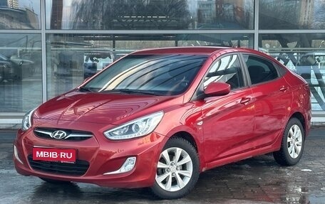 Hyundai Solaris II рестайлинг, 2013 год, 918 000 рублей, 1 фотография