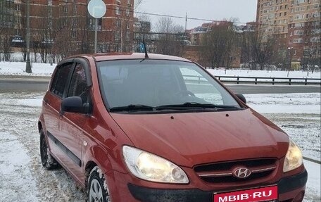 Hyundai Getz I рестайлинг, 2007 год, 540 000 рублей, 1 фотография