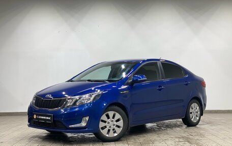 KIA Rio III рестайлинг, 2014 год, 950 000 рублей, 2 фотография