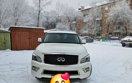 Infiniti QX80 I рестайлинг, 2017 год, 6 200 000 рублей, 4 фотография