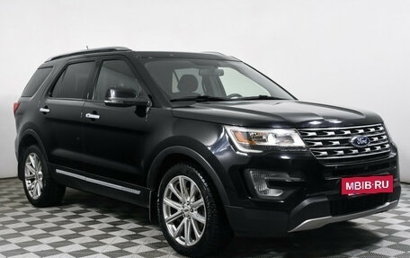 Ford Explorer VI, 2016 год, 2 877 000 рублей, 3 фотография