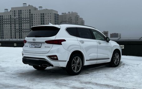 Hyundai Santa Fe IV, 2019 год, 3 399 000 рублей, 4 фотография