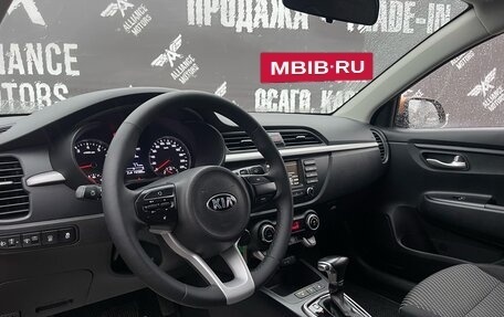 KIA Rio IV, 2017 год, 1 410 000 рублей, 13 фотография