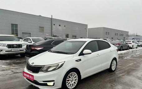 KIA Rio III рестайлинг, 2016 год, 1 055 000 рублей, 1 фотография