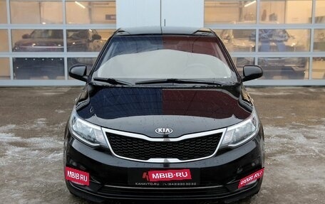 KIA Rio III рестайлинг, 2015 год, 997 000 рублей, 4 фотография