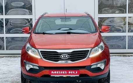 KIA Sportage III, 2012 год, 1 055 000 рублей, 2 фотография