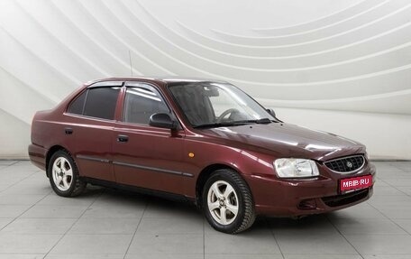 Hyundai Accent II, 2007 год, 408 000 рублей, 1 фотография