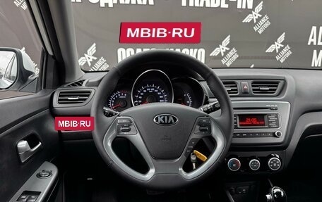 KIA Rio III рестайлинг, 2016 год, 1 470 000 рублей, 18 фотография