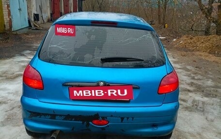 Peugeot 206, 2001 год, 185 000 рублей, 6 фотография