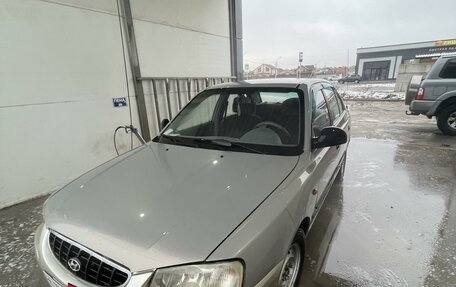 Hyundai Accent II, 2008 год, 420 000 рублей, 1 фотография