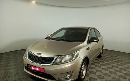 KIA Rio III рестайлинг, 2012 год, 599 000 рублей, 1 фотография