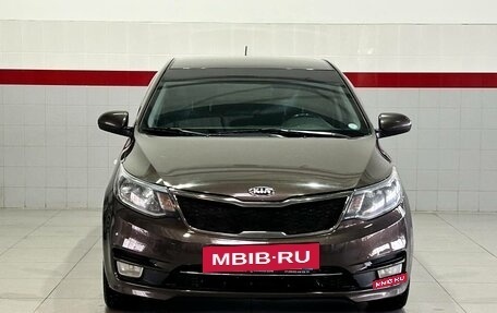 KIA Rio III рестайлинг, 2016 год, 950 000 рублей, 2 фотография