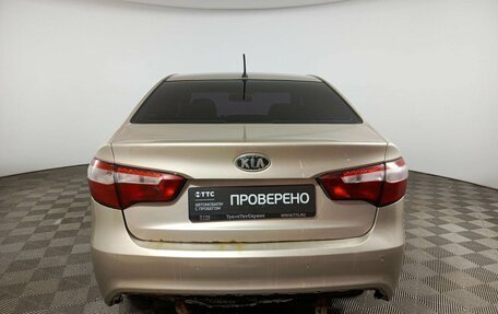 KIA Rio III рестайлинг, 2012 год, 599 000 рублей, 7 фотография