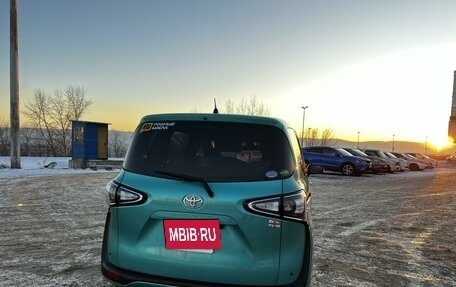 Toyota Sienta II, 2019 год, 1 650 000 рублей, 5 фотография