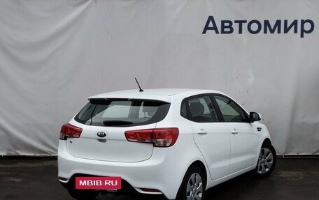 KIA Rio III рестайлинг, 2016 год, 1 275 000 рублей, 5 фотография