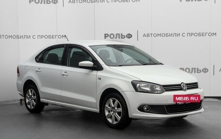 Volkswagen Polo VI (EU Market), 2014 год, 1 059 000 рублей, 3 фотография