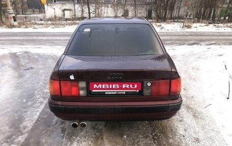 Audi 100, 1991 год, 400 000 рублей, 3 фотография