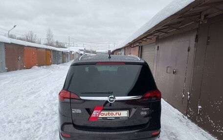 Opel Zafira C рестайлинг, 2013 год, 1 095 000 рублей, 4 фотография