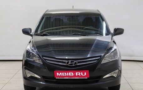 Hyundai Solaris II рестайлинг, 2014 год, 968 000 рублей, 3 фотография