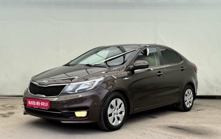 KIA Rio III рестайлинг, 2015 год, 1 260 000 рублей, 1 фотография